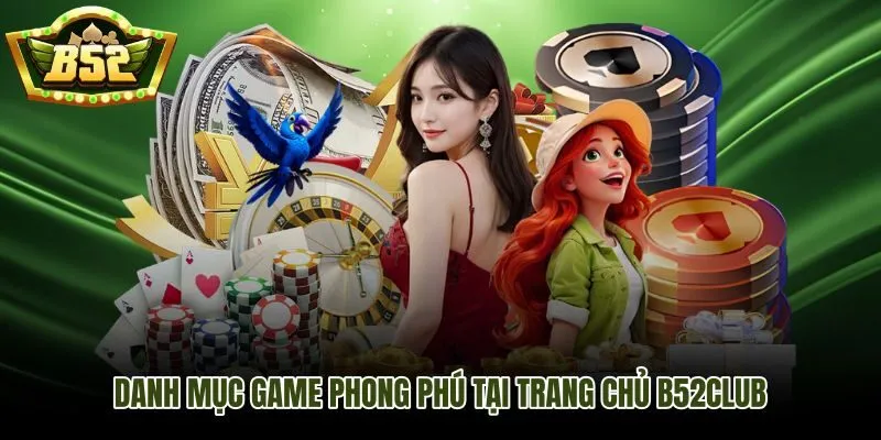 Người dùng đang trải nghiệm dịch vụ trên nền tảng B52Club